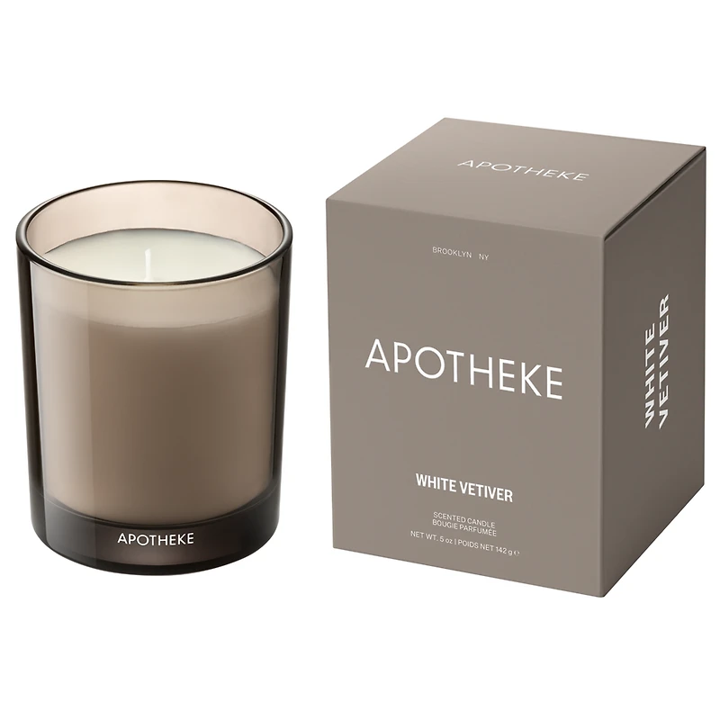 APOTHEKE White Vetiver Scented Candle - oz.