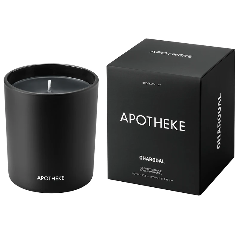 APOTHEKE Charcoal Scented Candle - oz.