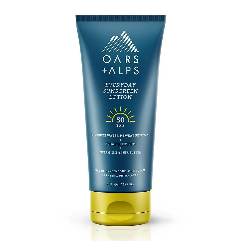 Oars + Alps Everyday Sunscreen Lotion with SPF 50