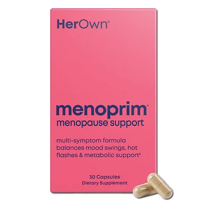 Her Own Menoprim Capsules: Menopause Support and Balance Mood Swings