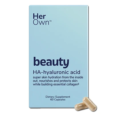 Her Own Beauty Capsules: Supports Skin Hydration with Hyaluronic Acid