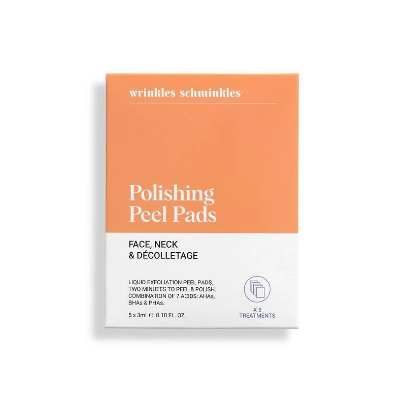 Wrinkles Schminkles Face, Neck & Decolletage Peel Pads