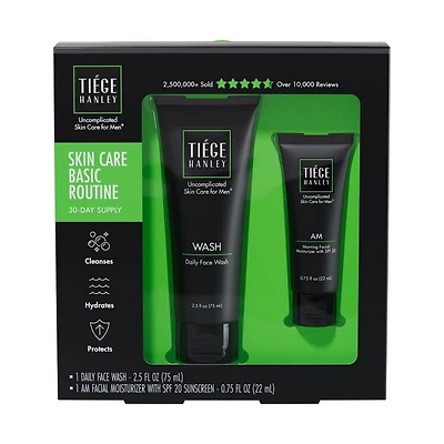 Tiege Hanley Basic Skin Care Routine