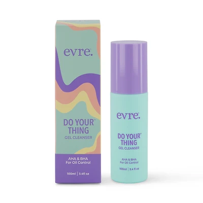Evre Skincare Do Your Thing AHA & BHA Gel Cleanser for Oil Control for Teens