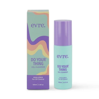 Evre Skincare Do Your Thing AHA & BHA Gel Cleanser for Oil Control
