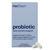 Her Own Probiotic Capsules: Daily Probiotic for Digestive, Urinary and Vaginal Health