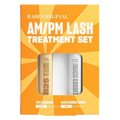 Babe Original AM/PM Lash Treatment Set - Enhancing Lash Conditioner: 3 Month Supply (3mL)