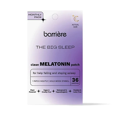 Barriere THE BIG SLEEP Clean Melatonin 36 Pack