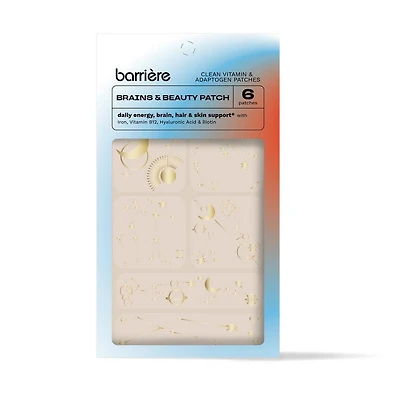 Barriere BRAINS & BEAUTY Patch 6 Pack - Gold Celestial