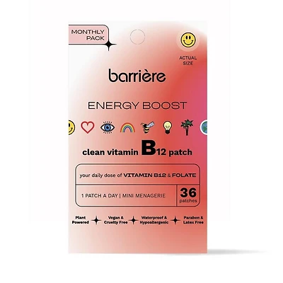 Barriere ENERGY BOOST Vitamin B12 36 Pack - Icons