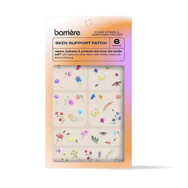 Barriere SKIN SUPPORT Patch 6 Pack - Wild Flowers