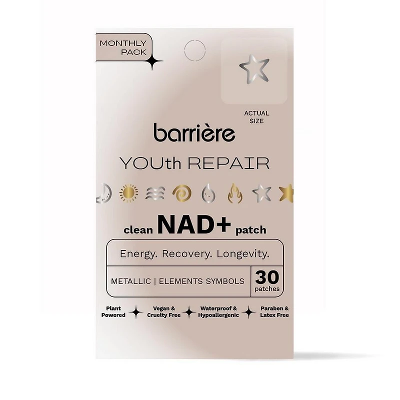 Barriere YOUth Repair NAD+ Patch 30Pack