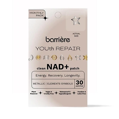 Barriere YOUth Repair NAD+ Patch 30Pack