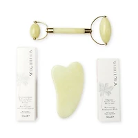 White Lotus Beauty Genuine Jade Crystal Facial Set