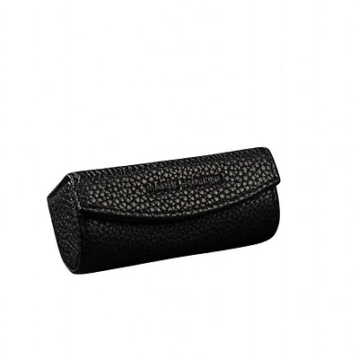 Marie Hunter Leather Lipstick Case