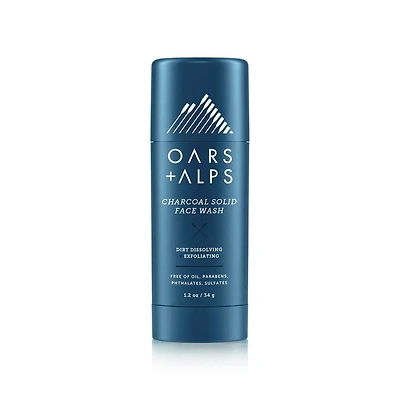 Oars + Alps Solid Charcoal Face Wash