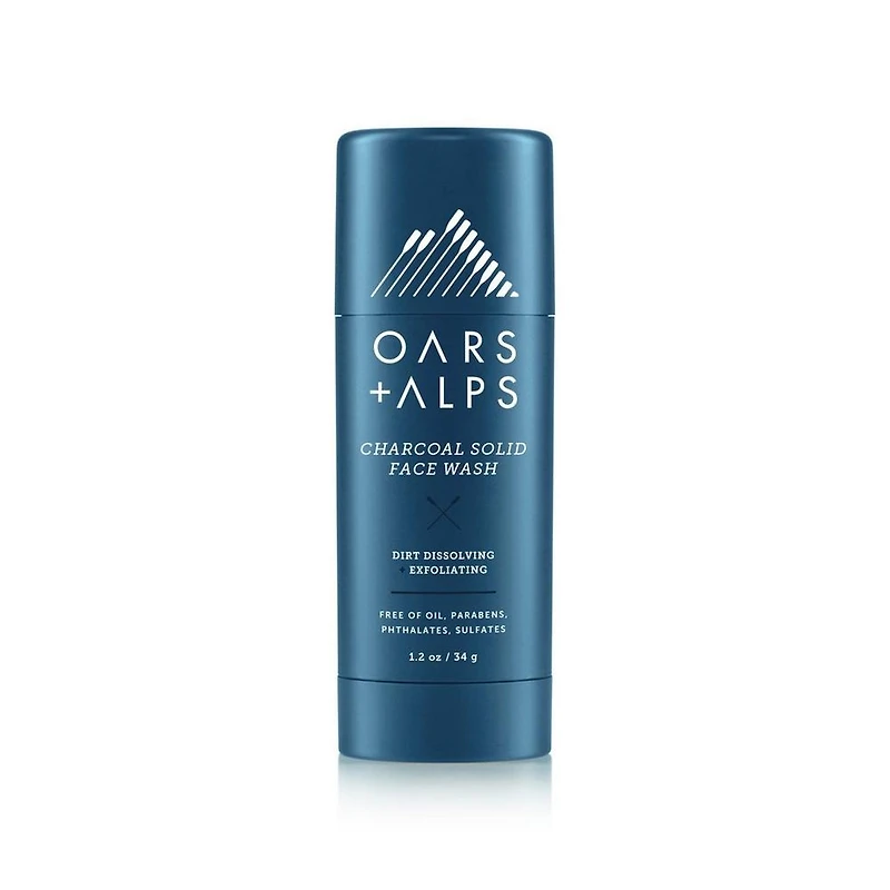 Oars + Alps Solid Charcoal Face Wash