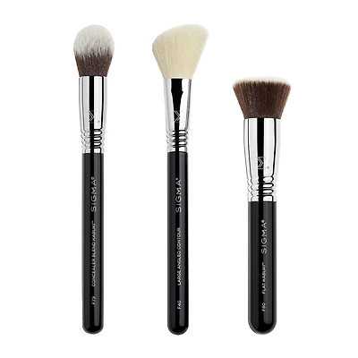 Sigma Beauty Best-Selling Face Brush Trio