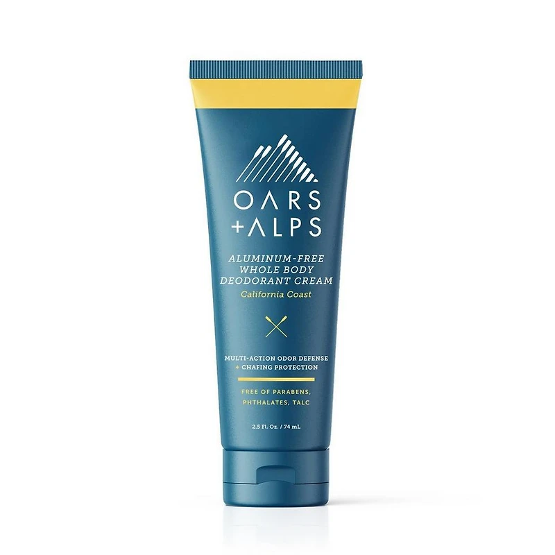 Oars + Alps Whole Body Cream Deodorant - California Coast