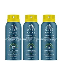 Oars + Alps SPF 50 Classic 3 Pack Travel Spray