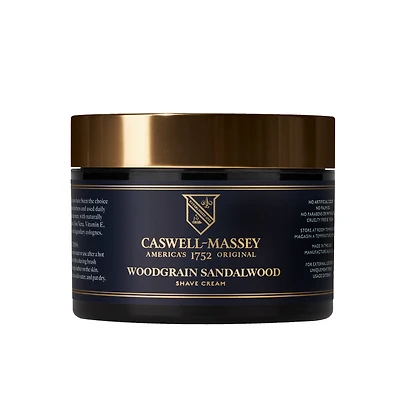Caswell-Massey Woodgrain Sandalwood Shave Cream