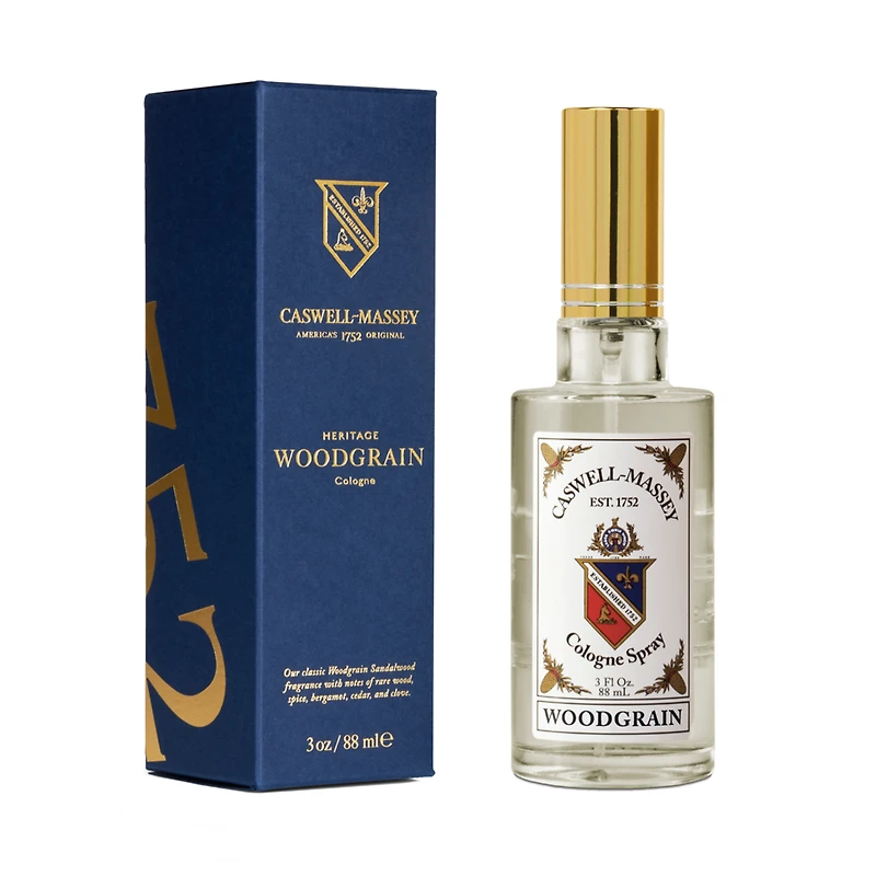 Caswell-Massey Woodgrain Sandalwood Cologne - oz