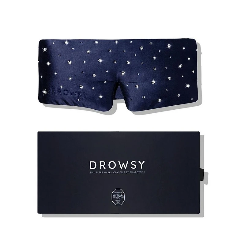 Drowsy Swarovski Silk Sleep Mask