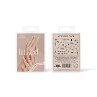 Inked by Dani Celestial Temporary Tattoo Pack