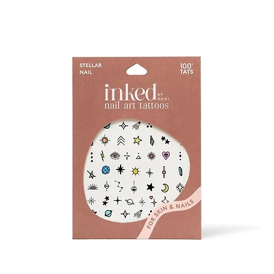 Inked by Dani Stellar Nail Art Tattoo Pack