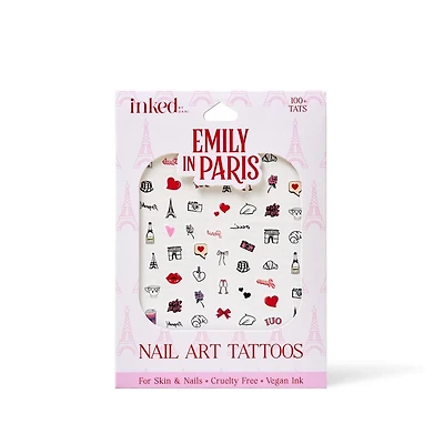 Inked by Dani INKED by Dani x Emily in Paris: Amour Nail Art