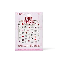 Inked by Dani INKED by Dani x Emily in Paris: Amour Nail Art