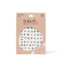 Inked by Dani Butterfly Nail Art Temporary Tattoo Pack