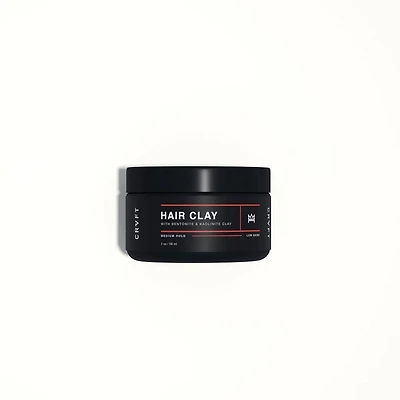 CRVFT Hair Clay for Men, Medium Hold, Low Shine, 30 Day Supply