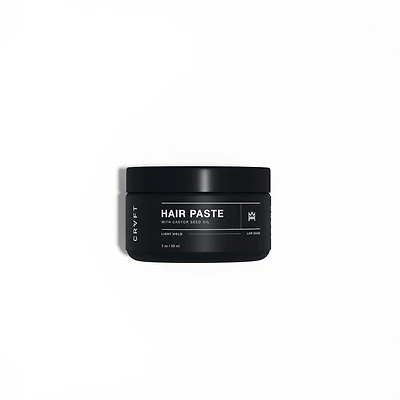 CRVFT Hair Paste for Men, Medium Hold, Low Shine, Boosts Volume & Texture, Water‑Based