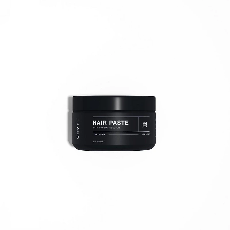 CRVFT Hair Paste Light Hold, Low Shine, Water‑Based Texturizer