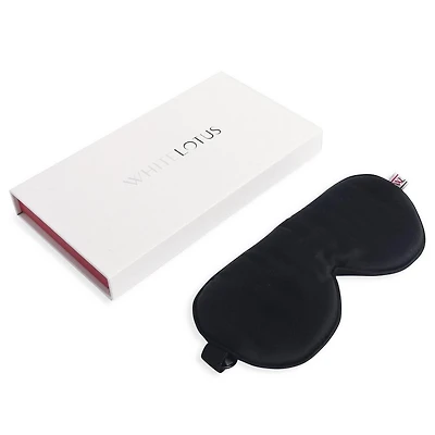 White Lotus Beauty 100% Mulberry Silk Eye Mask Cruelty-Free