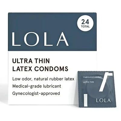 LOLA Ultra Thin Latex Condoms