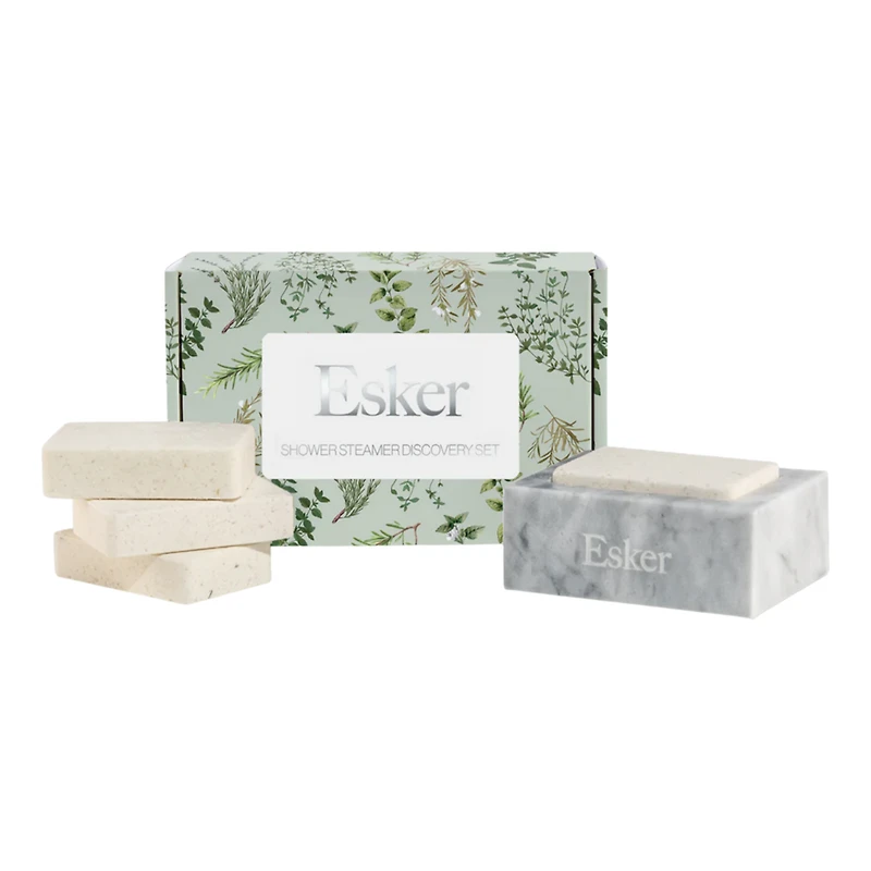 Esker Beauty Shower Steamer Discovery Set