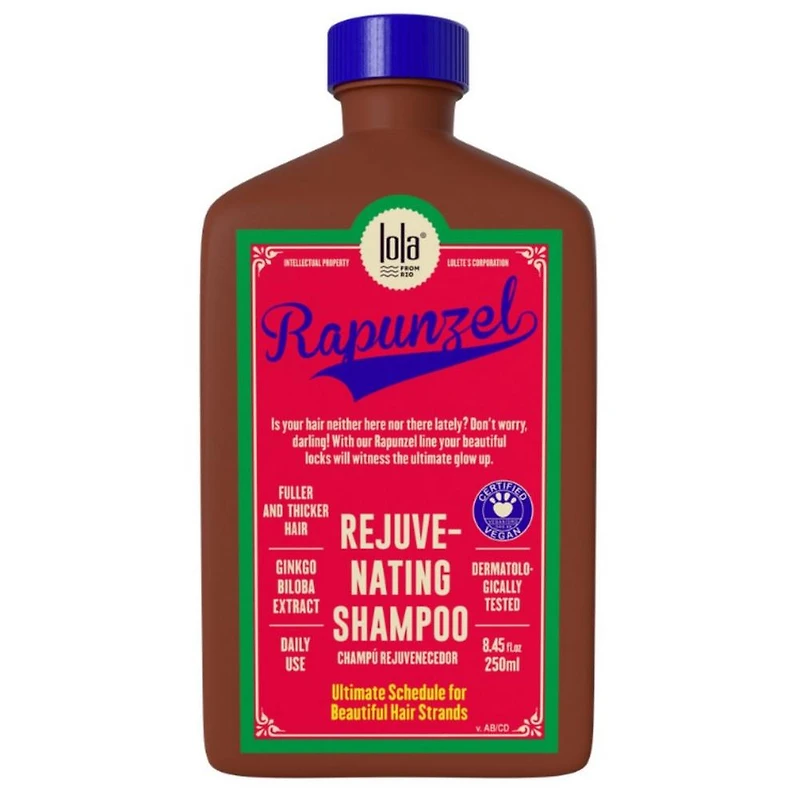Lola From Rio Rapunzel Rejuvenating Shampoo for Hair Vitality