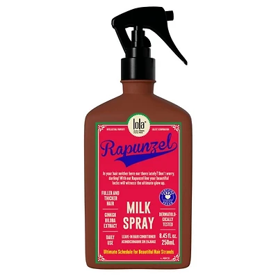 Lola From Rio Rapunzel Milk Spray Leave-In for Shine and Softness