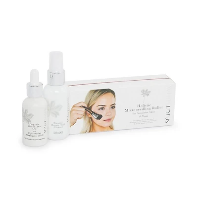 White Lotus Beauty Holistic Dermaroller Kit For Sensitive Skin