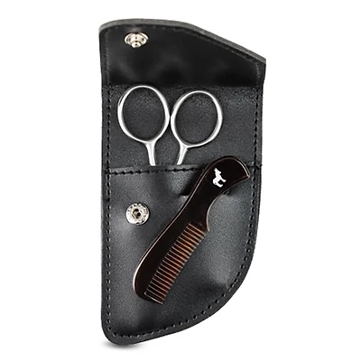 Pete & Pedro Beard Care Comb & Scissors Kit