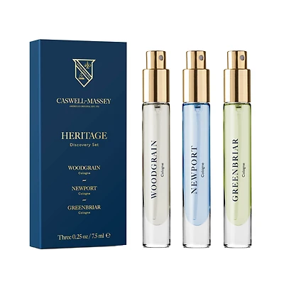Caswell-Massey Heritage Cologne Discovery Set