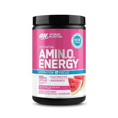 Optimum Nutrition Amino Energy + Focus Powder - Watermelon