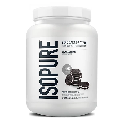 Isopure Protein Low Carb Protein Powder - Cookies & Cream