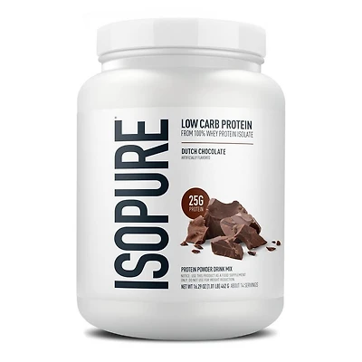Isopure Protein Low Carb Protein Powder - Chocolate