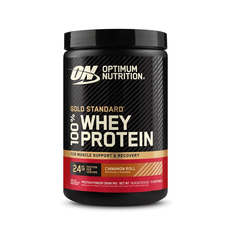 Optimum Nutrition Gold Standard 100% Whey Protein Powder - 10 Servings