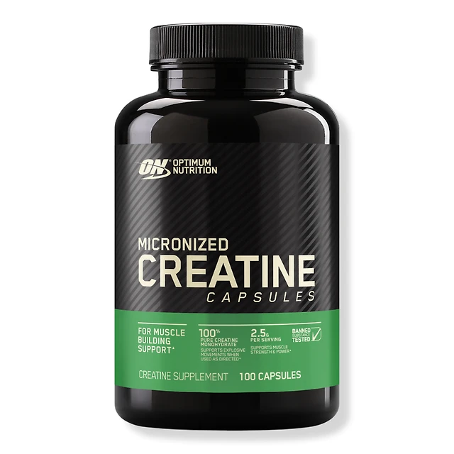 Optimum Nutrition Micronized Creatine Capsules - Unflavored