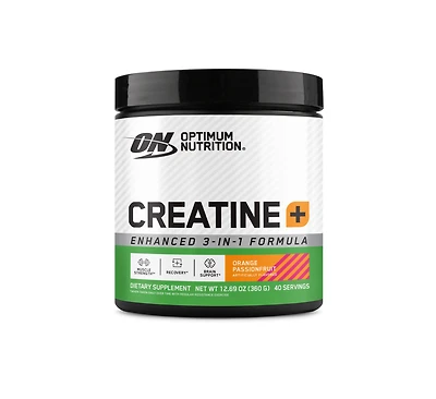 Optimum Nutrition Creatine+ Powder - Orange Passion Fruit