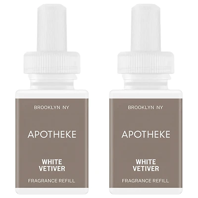 APOTHEKE White Vetiver Pura Smart Scent Fragrance Refill, Set of 2
